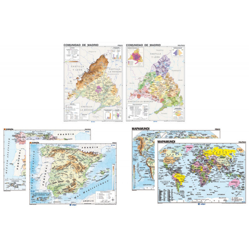 Mapamundi Mapas Murales Espana Y El Mundo Images 2037